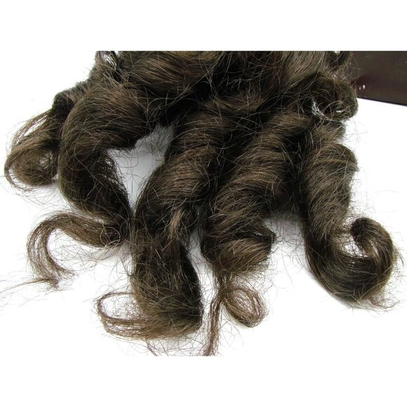 Doll Wig Judie Dark Brown Size 7 Ringlets Cheri's Collect Synthetic Fiber w/ Box - Picture 5 of 9